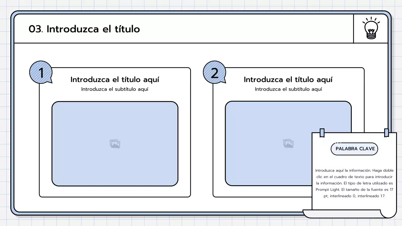 Un kit básico de presentación en amarillo, verde lima y azul