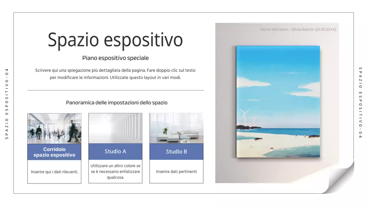 Illustratore di fiabe semplici in nero e blu, brochure della mostra speciale