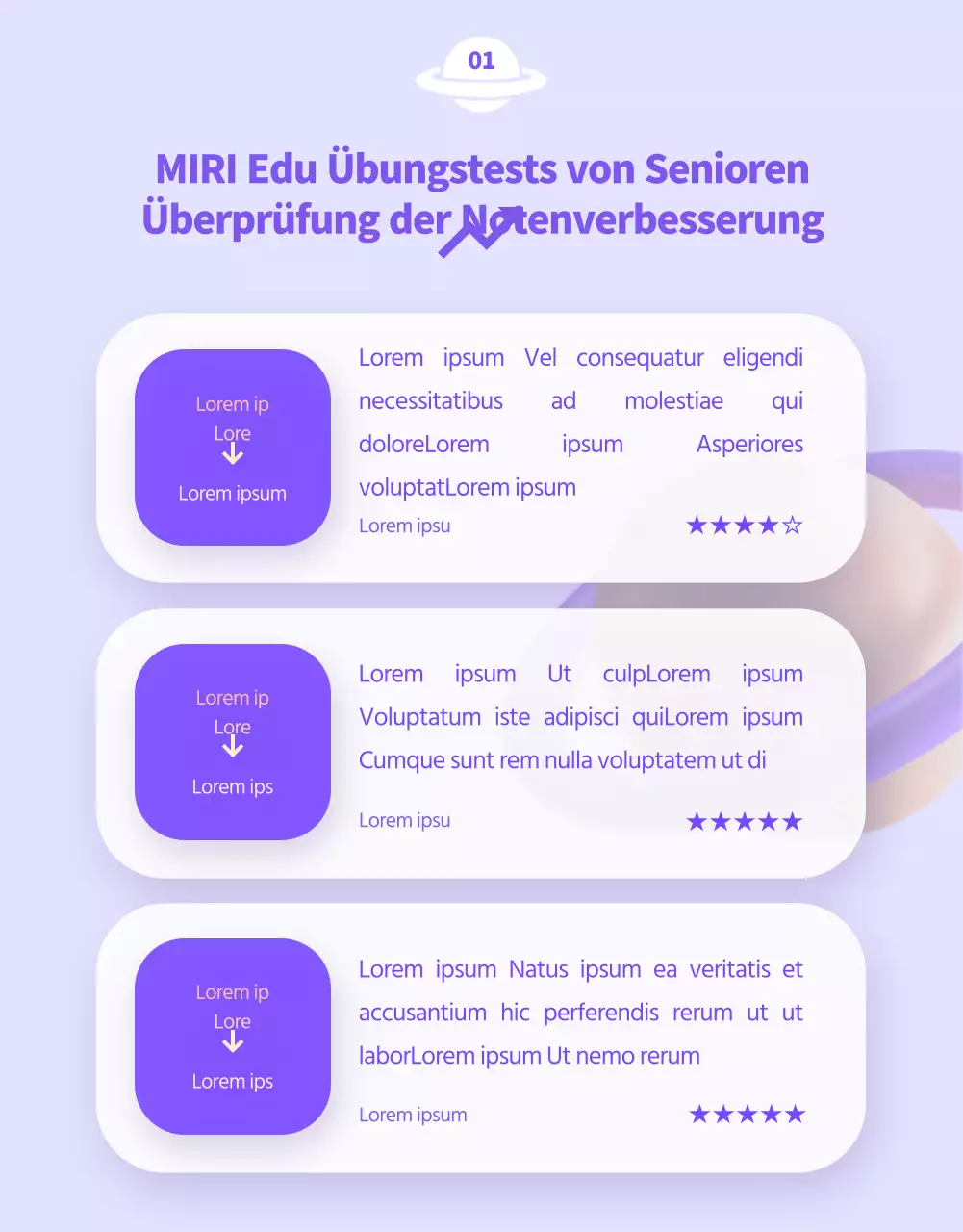 Online-Praxistest mit lila Raumkonzept kaufen