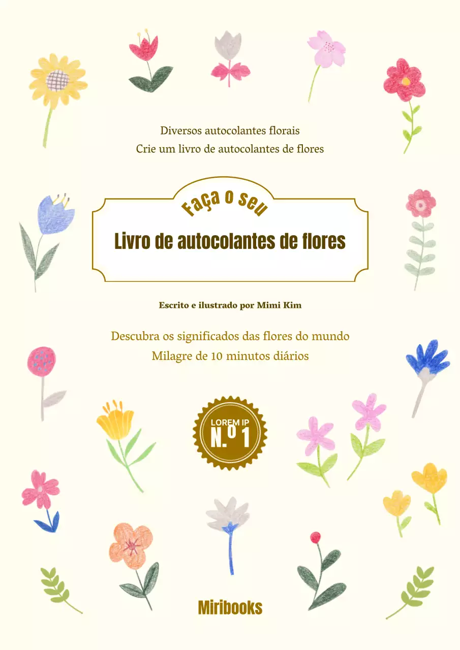 Desenho a lápis de cor natural amarelo para capa de livro infantil