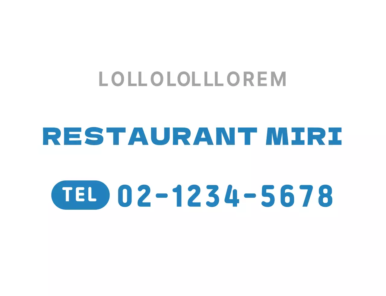 T-shirt bleu sashimi avec logo sashimi