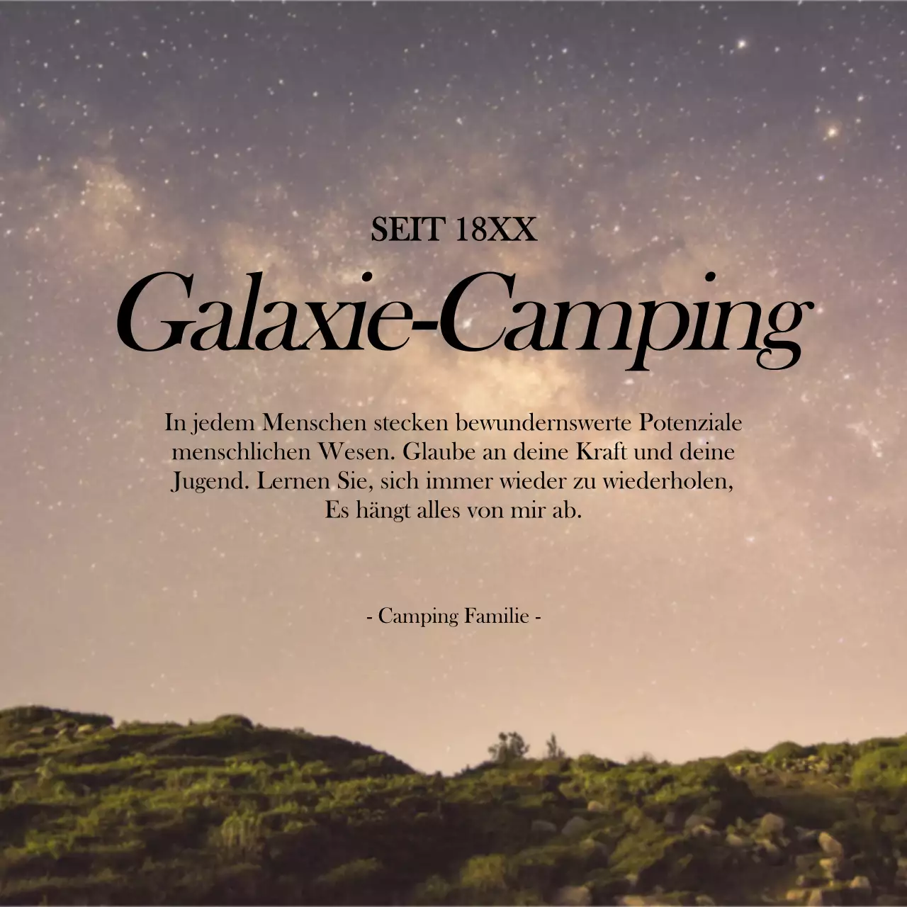 Galaxie-Camping