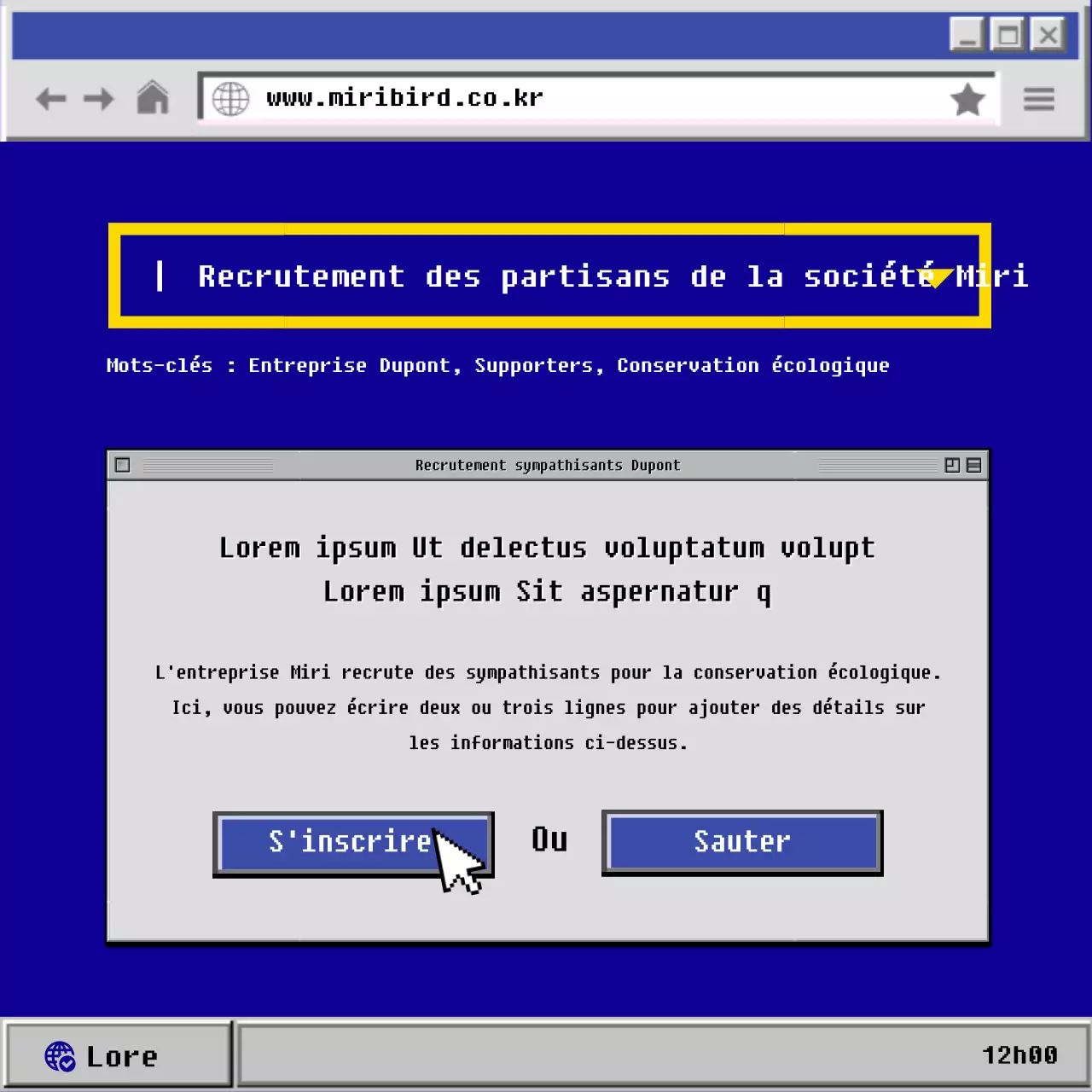 Le vieux bébé oiseau bleu et gris de l'ordinateur CardNews