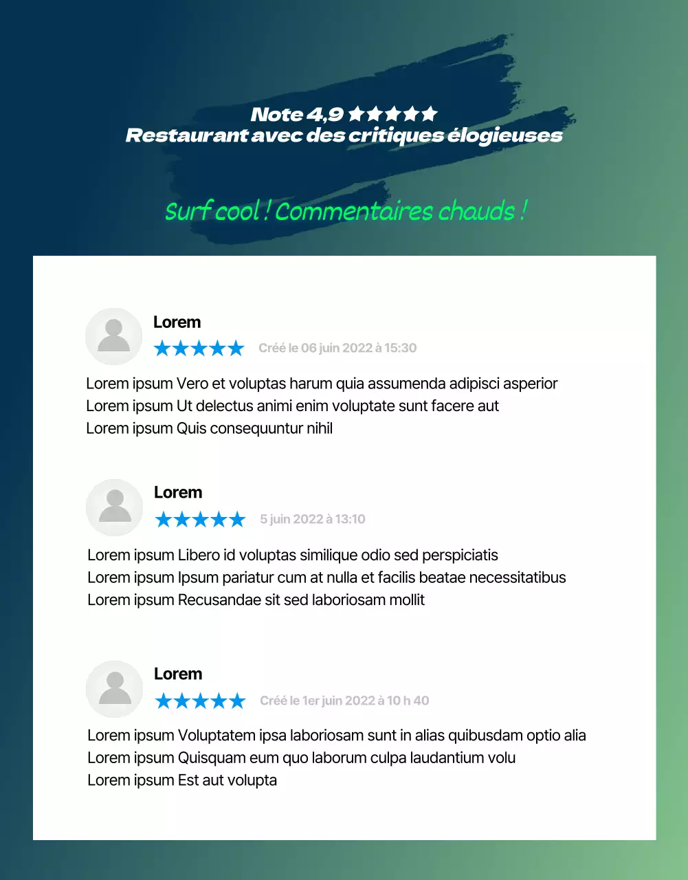 Classes de sports extrêmes dynamiques et colorées au néon (plus)