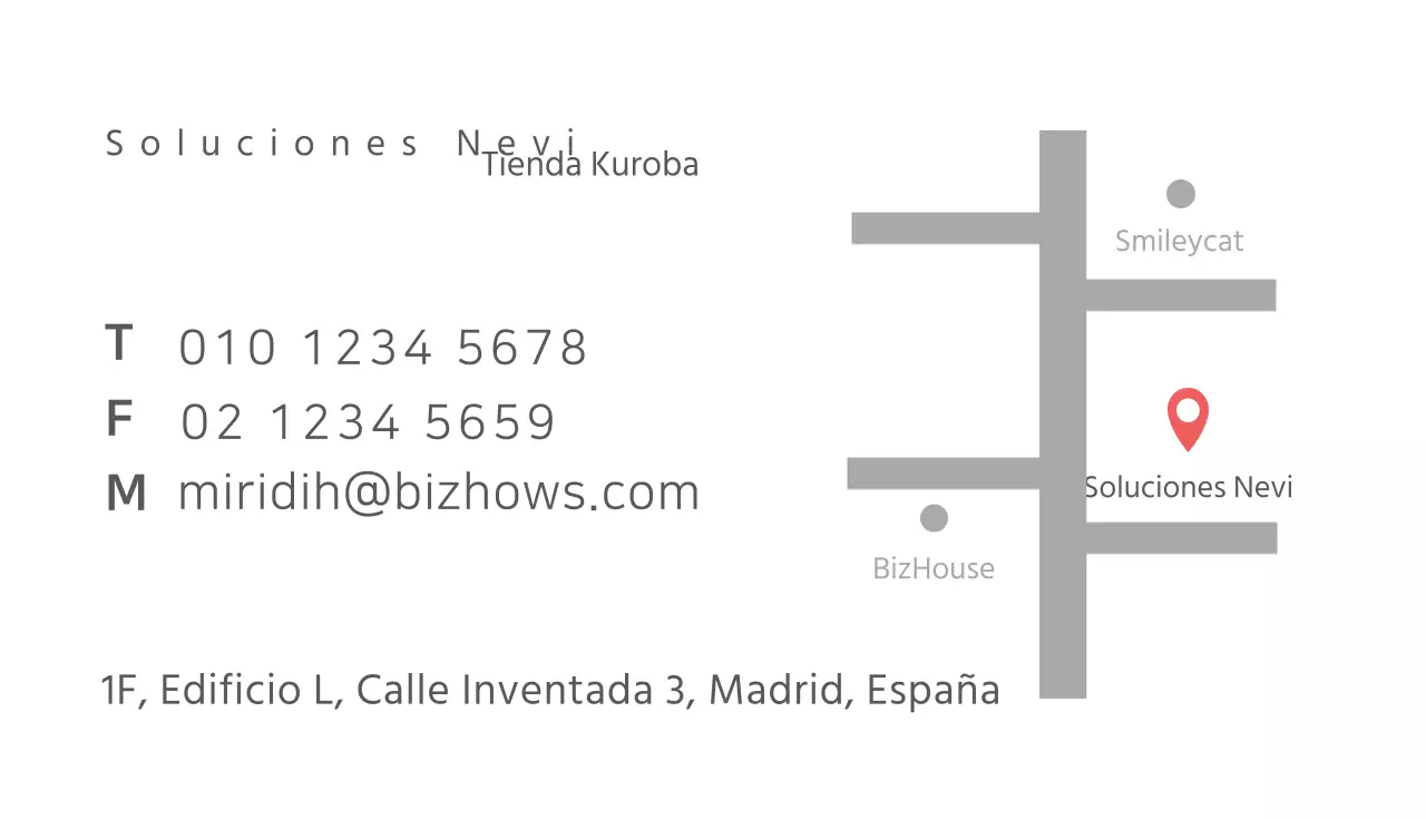 Tarjetas de visita para promocionar su tienda