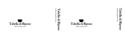 Logo del caffè in stile emotivo e semplice