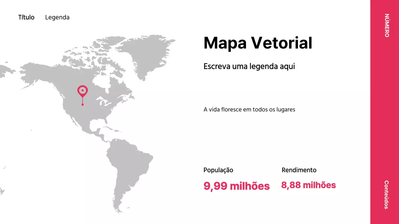 Mapa concetual simples a vermelho