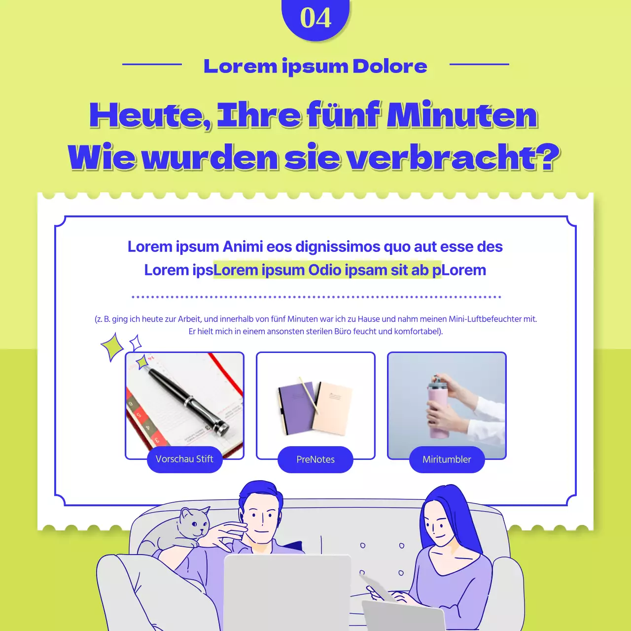 Anwerbung von Unterstützern des blauen und gelben Filmfestivals