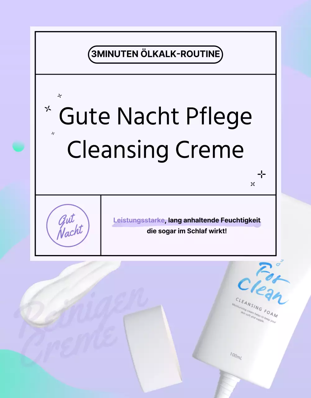 Goodnight Care-Reinigungscreme