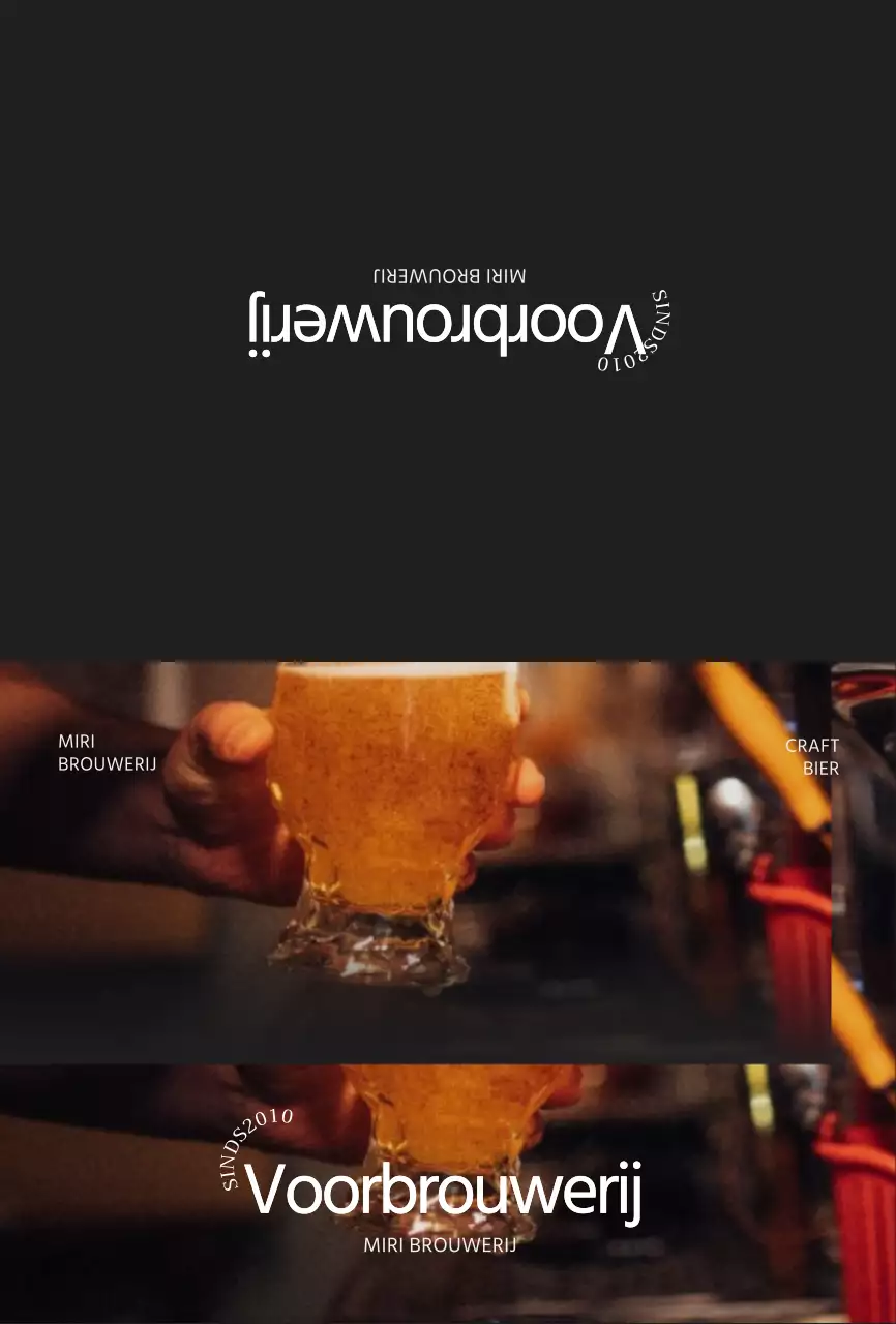 Black Simple Brouwerij Ansichtkaart