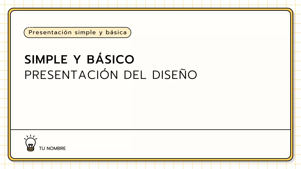 Un kit básico de presentación en amarillo, verde lima y azul