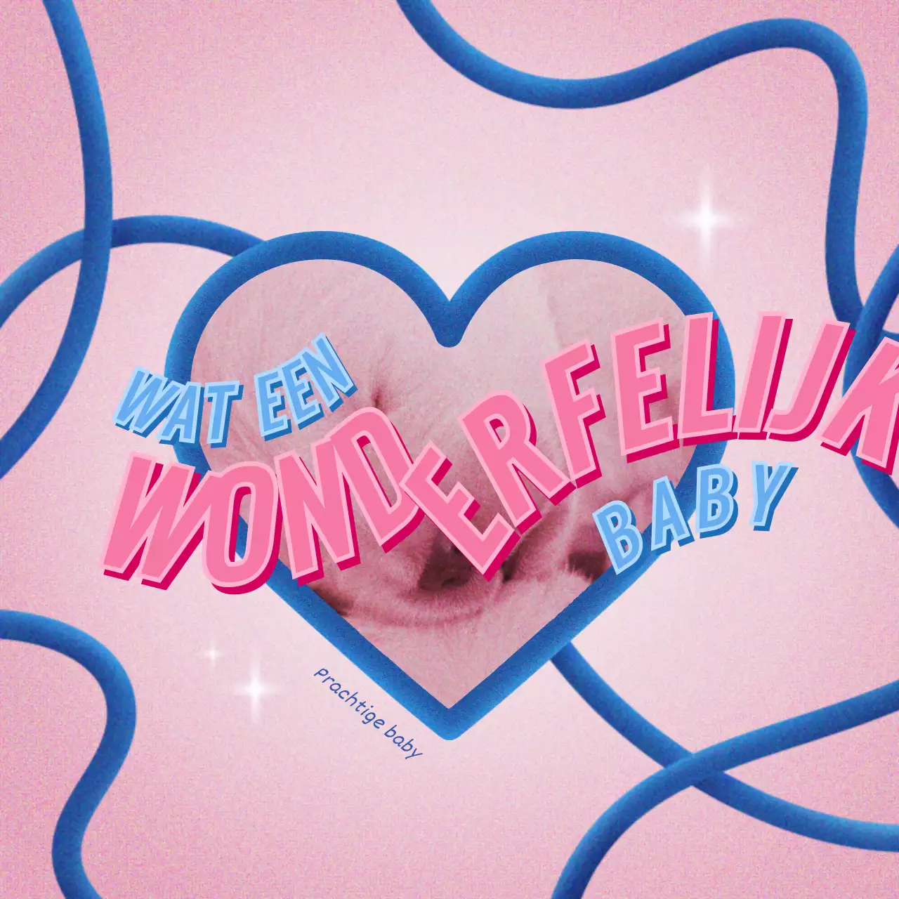 Hart Frame Y2K Kitsch Concept Bundel Paars en Blauw