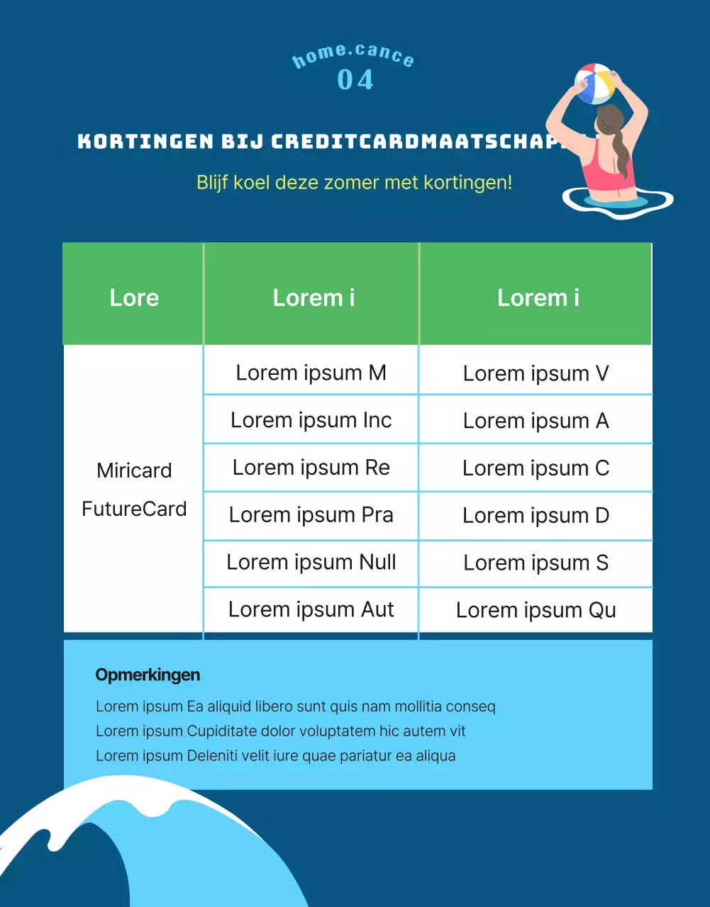 Een kleurrijk zomers thuiskomstevenement met een hemelsblauw tintje
