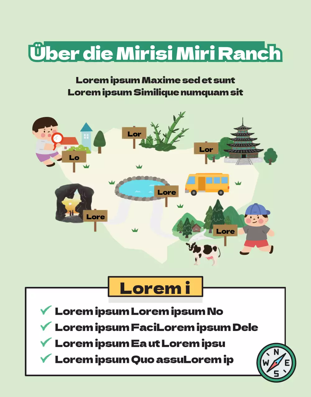 Einführung in die illustrierte Ranch-Erfahrung