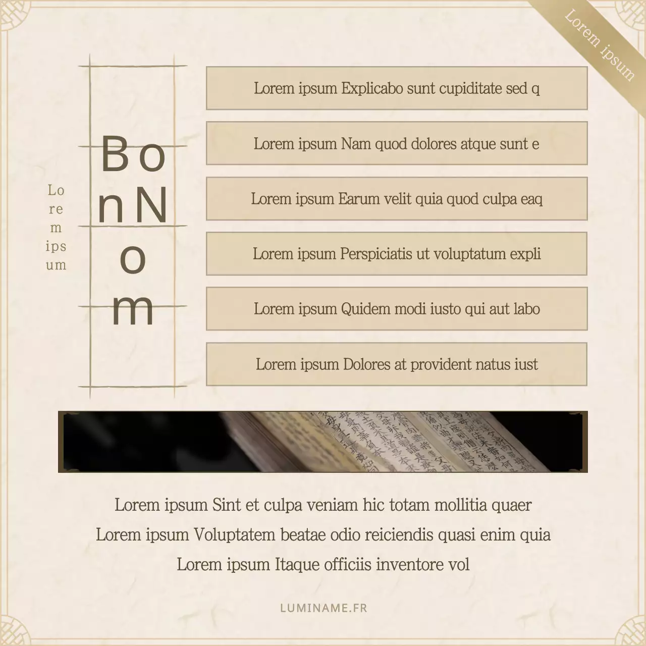 Une histoire de statementologie professionnelle noire et brune