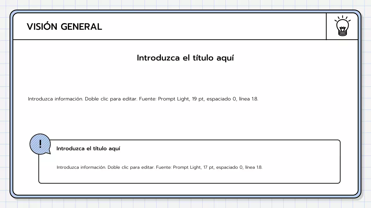 Un kit básico de presentación en amarillo, verde lima y azul