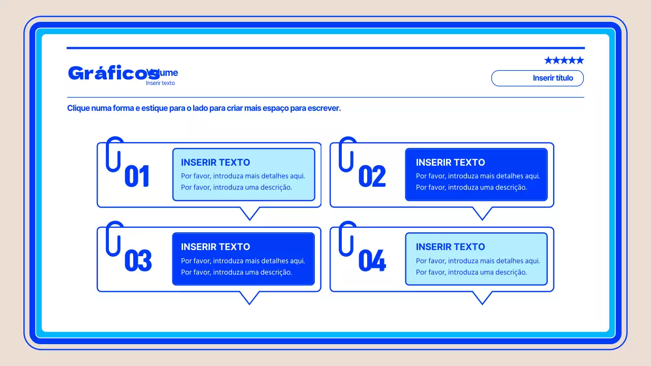 Infografia simples de gestão de projectos em azul