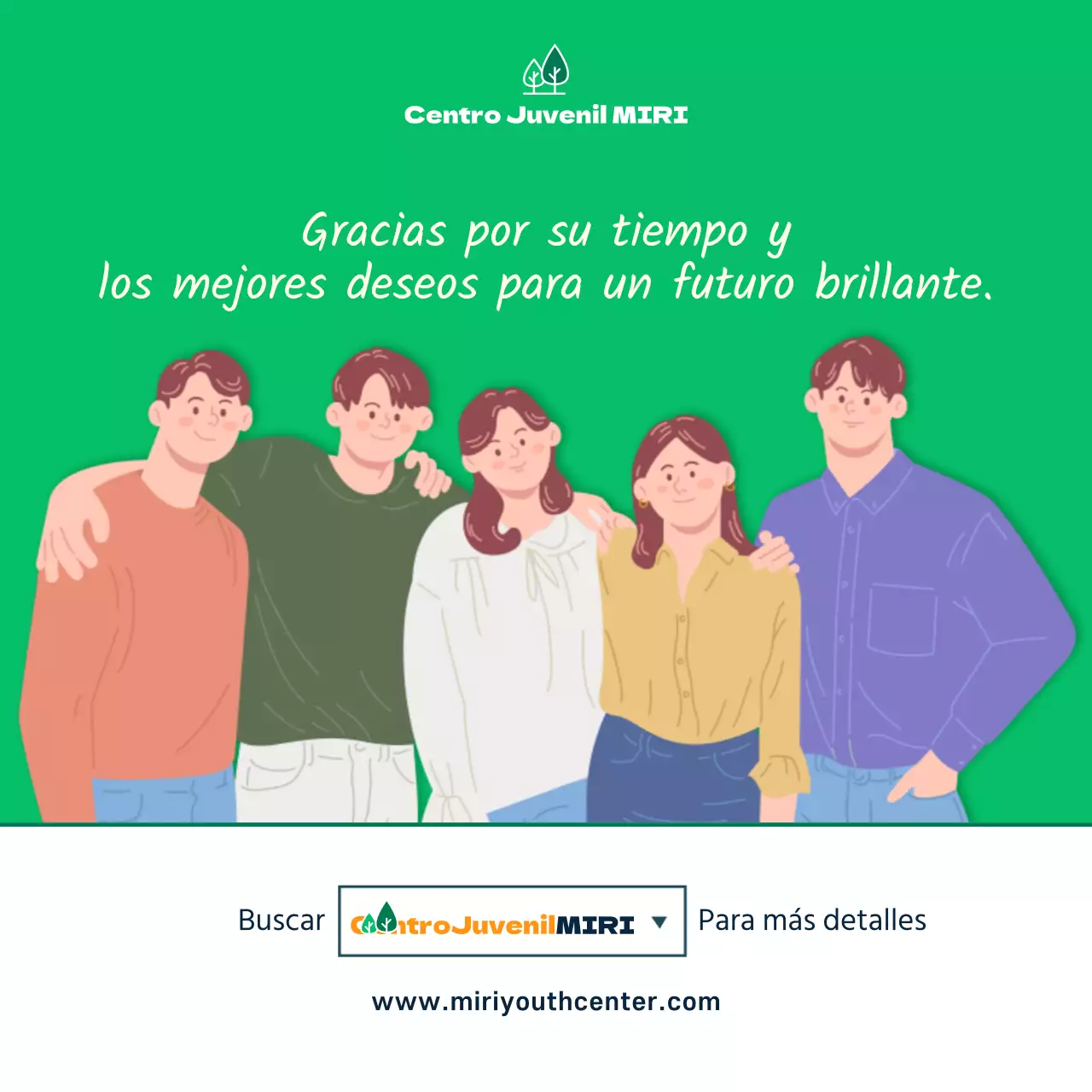 Concepto de ilustración verde y naranja Reclutamiento de estudiantes universitarios voluntarios