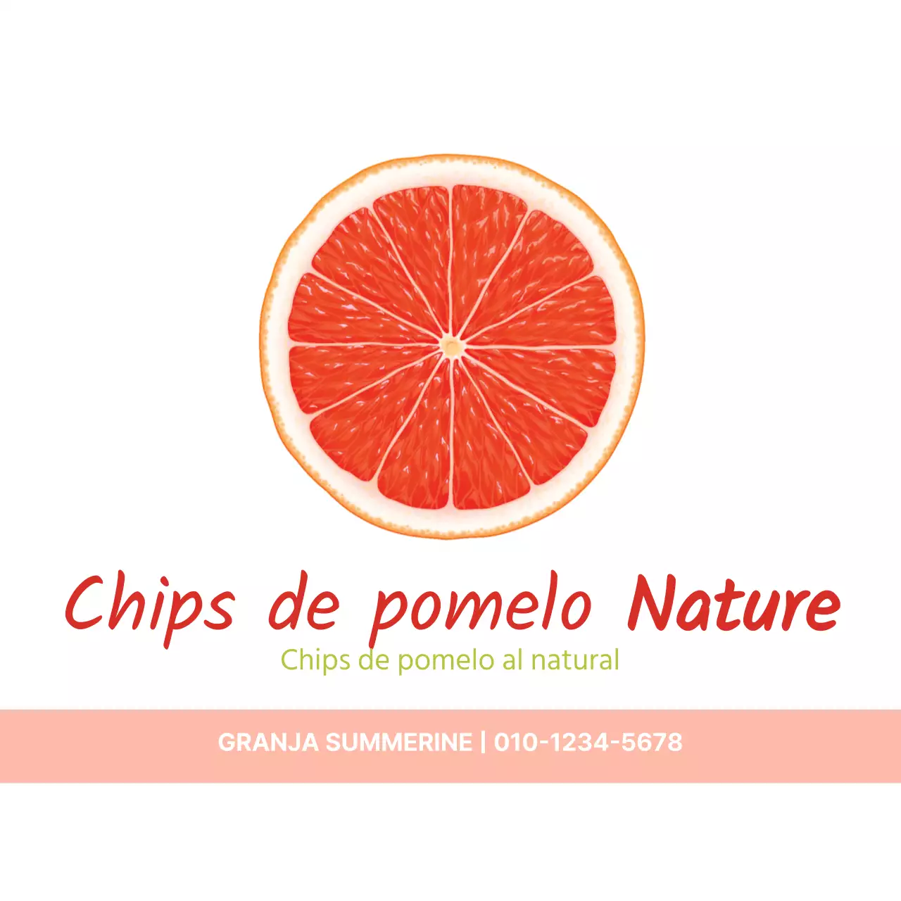 Chips de pomelo