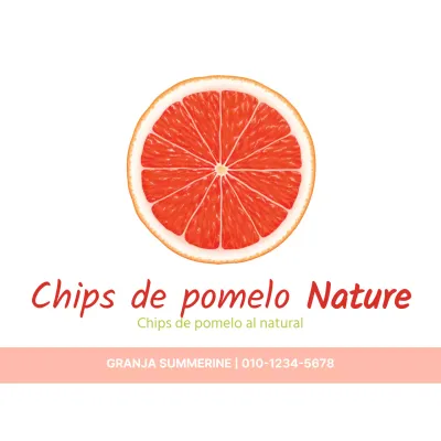 Chips de pomelo