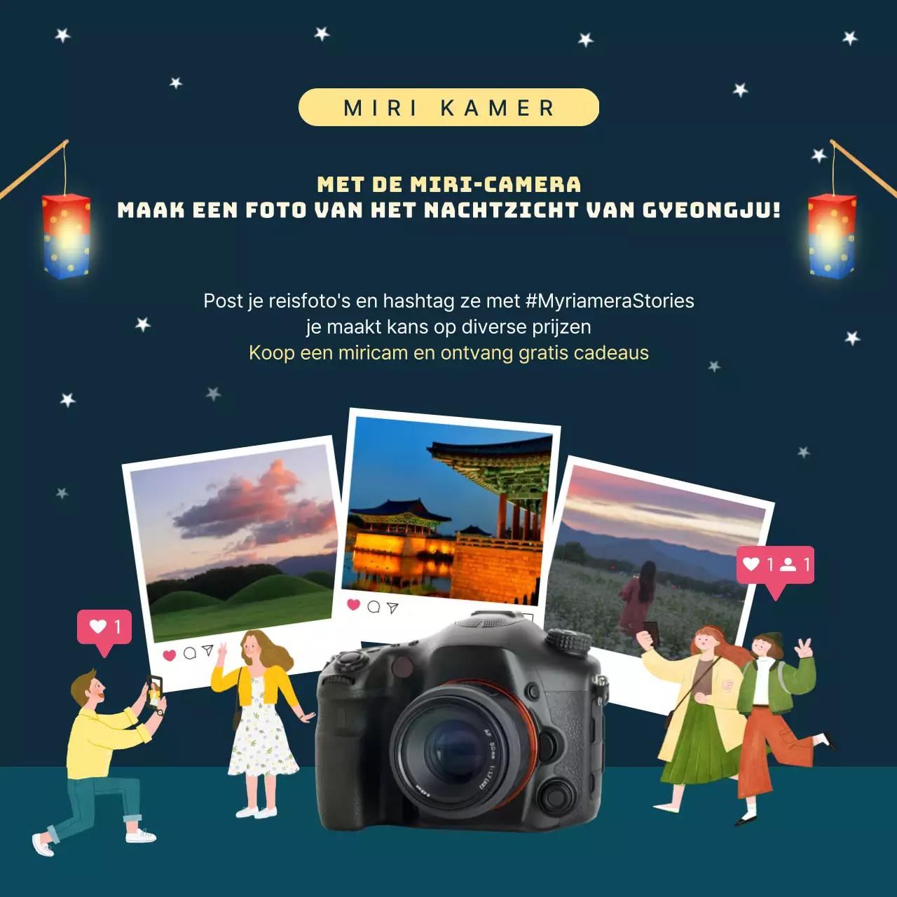 Namsaektone's promotie van de race night tour