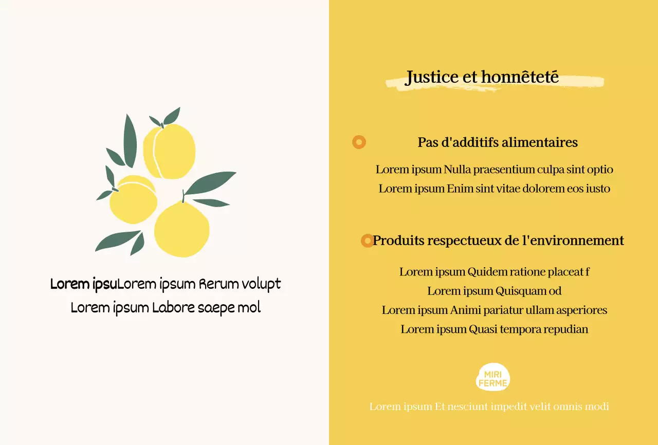 Promouvoir un produit à base de citronnelle jaune
