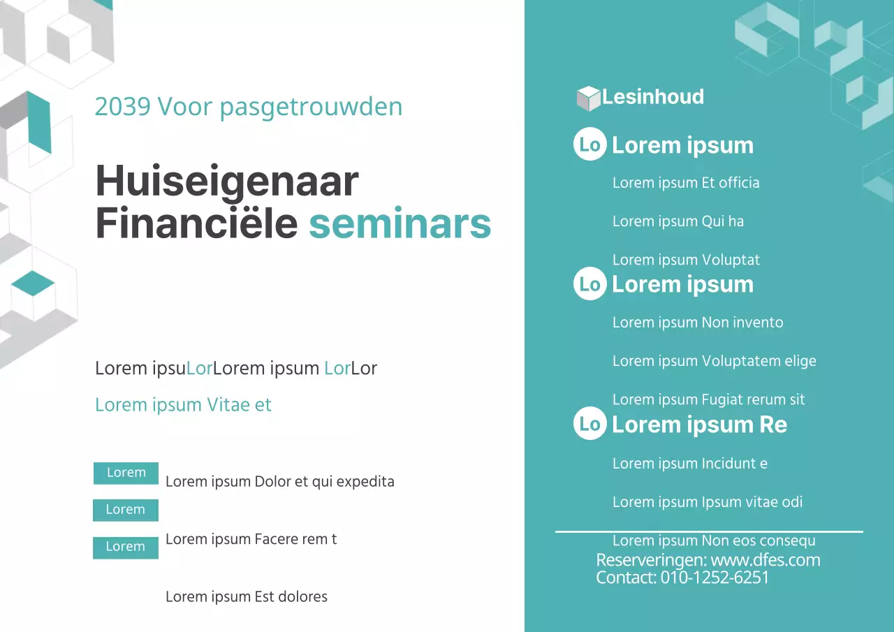 Seminar Financiering Eigen Huis