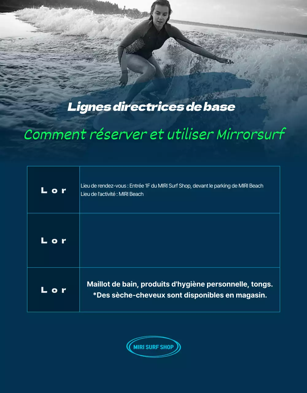 Classes de sports extrêmes dynamiques et colorées au néon (plus)