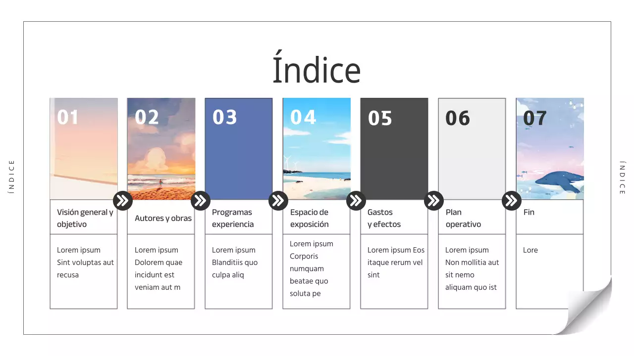 Negro y azul simple ilustrador de cuentos de hadas folleto de la exposición especial