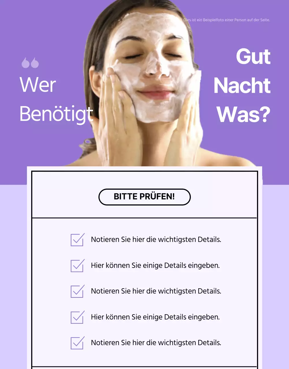 Goodnight Care-Reinigungscreme