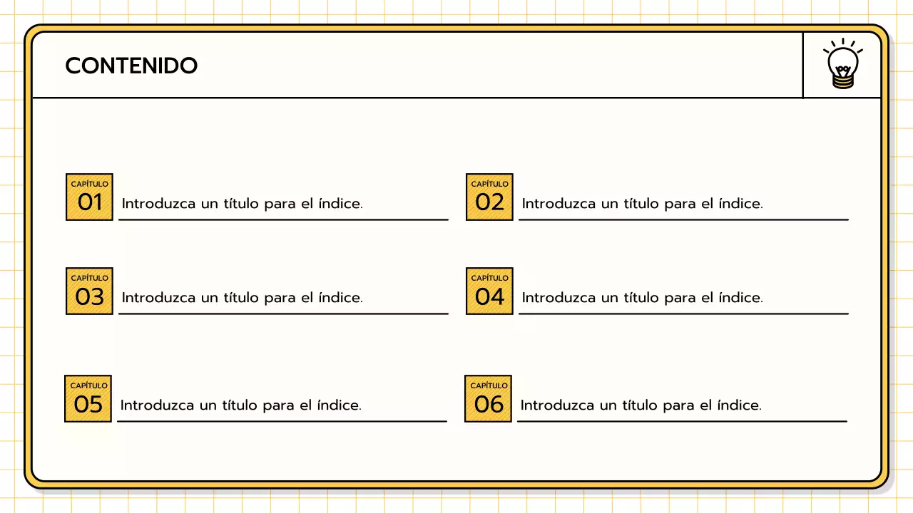 Un kit básico de presentación en amarillo, verde lima y azul