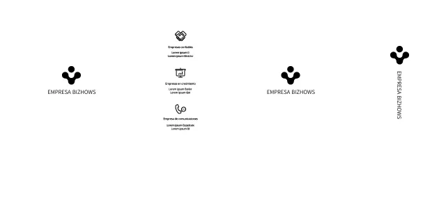 Promocione el logotipo de su empresa con un estilo sencillo