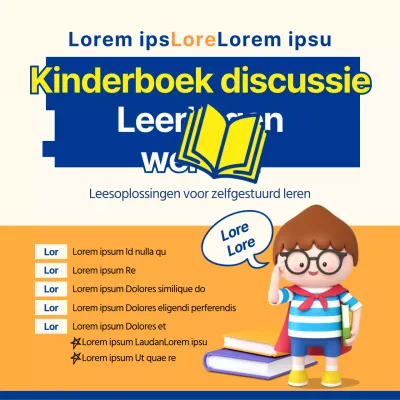 Aanmeldingen voor warm beige en oranje boekbesprekingen