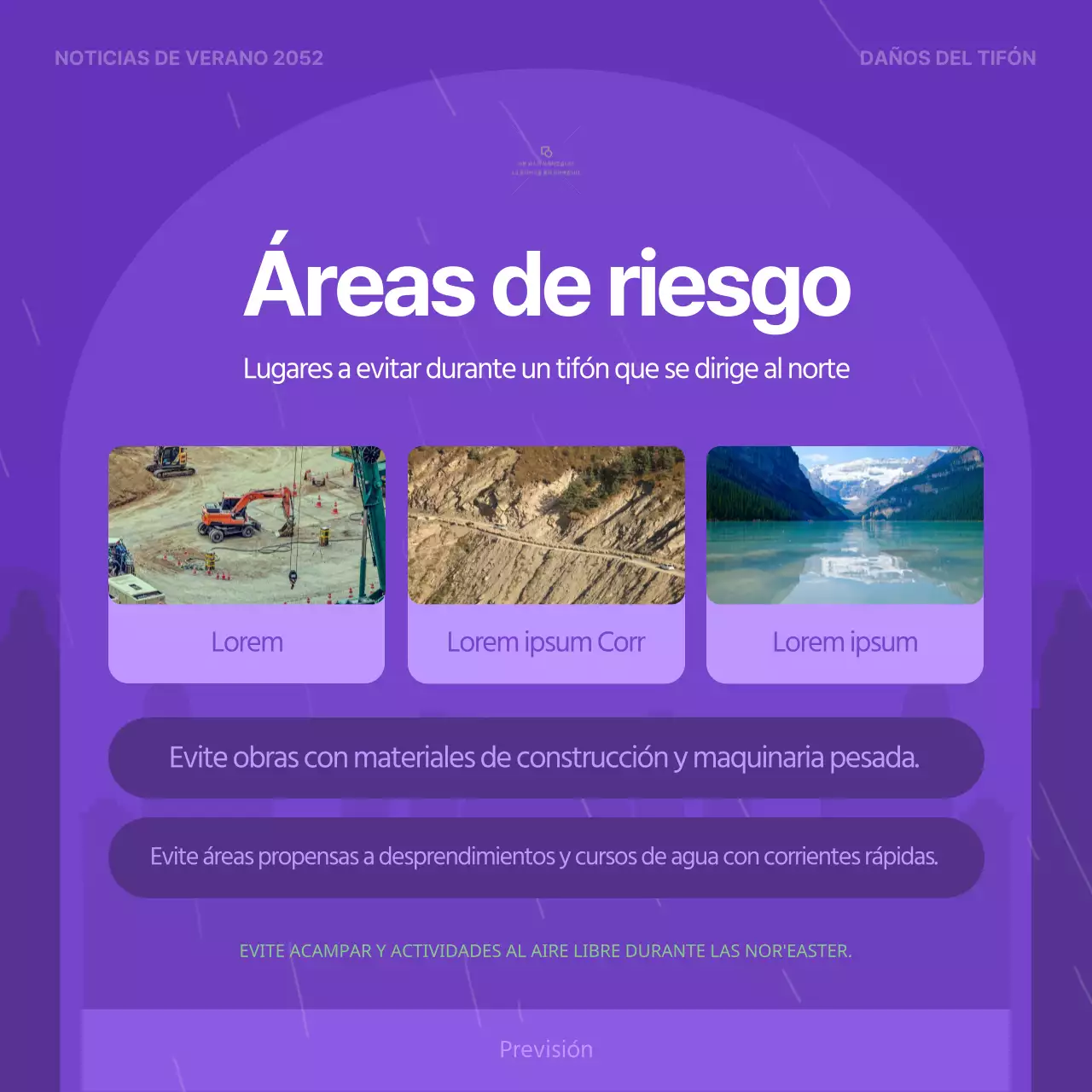 Cómo prevenir los daños de los tifones púrpura y chartreuse