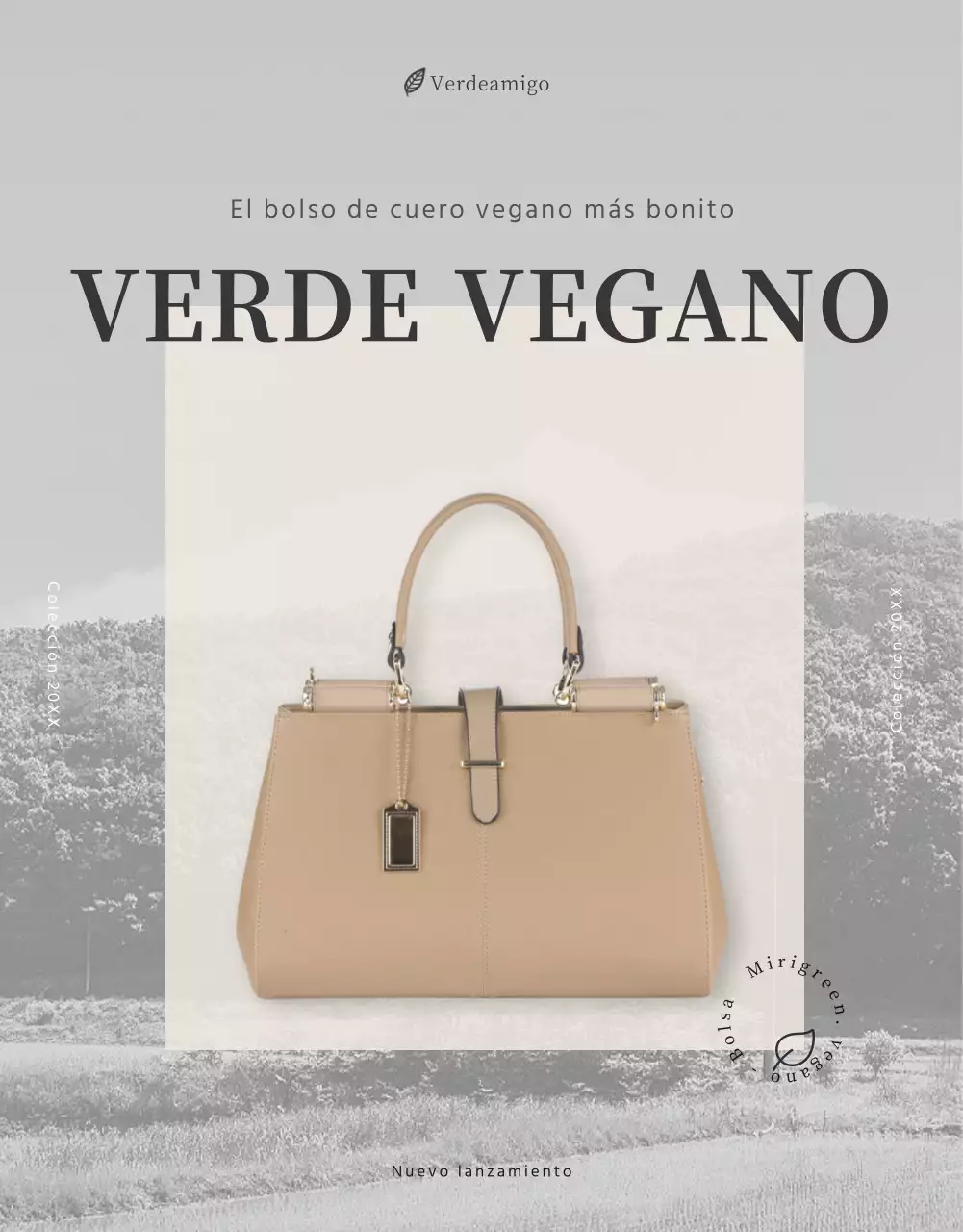 Un bolso vegano sentimental en suave marfil Saber más