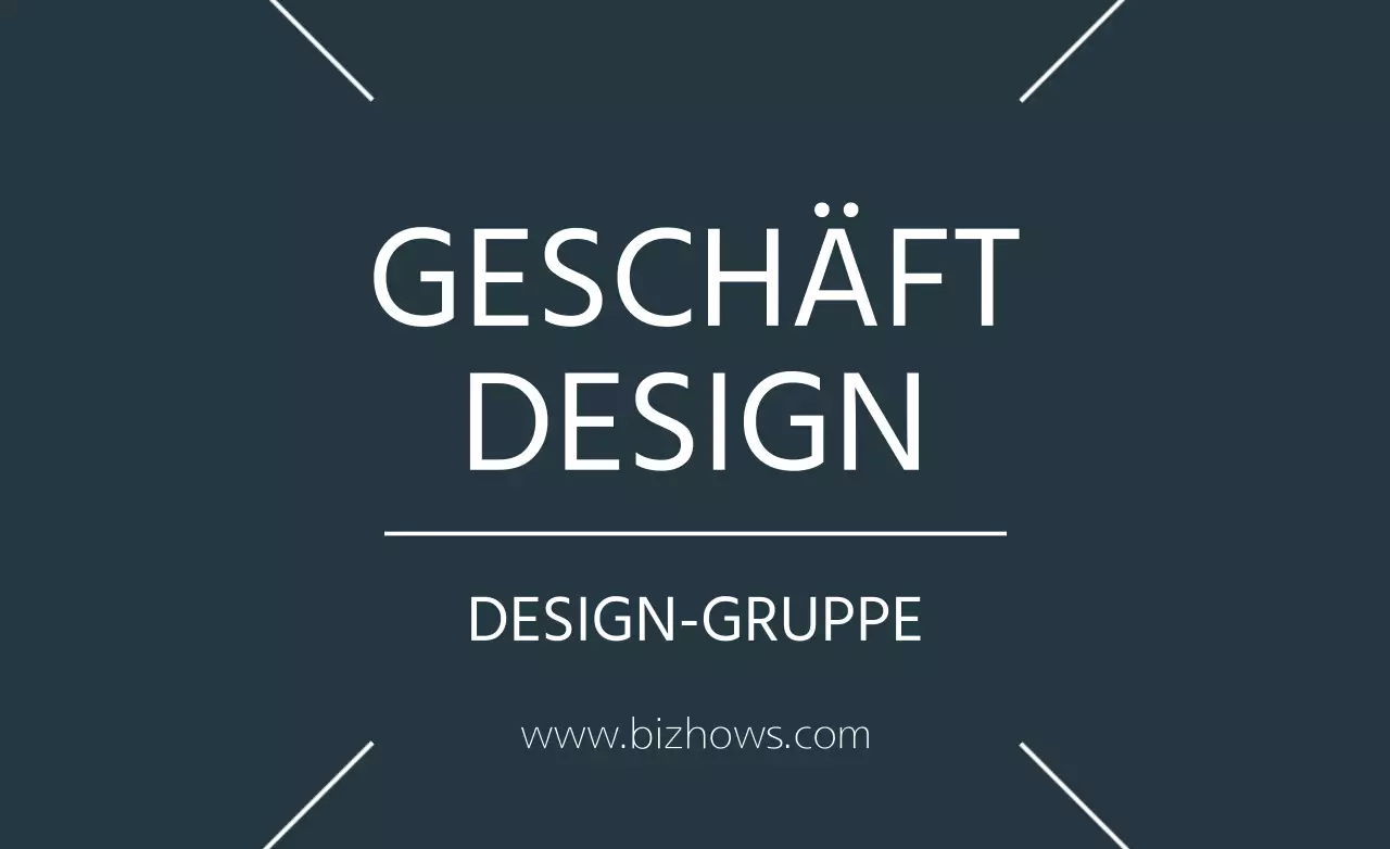 BUSINESS DESIGN Linie