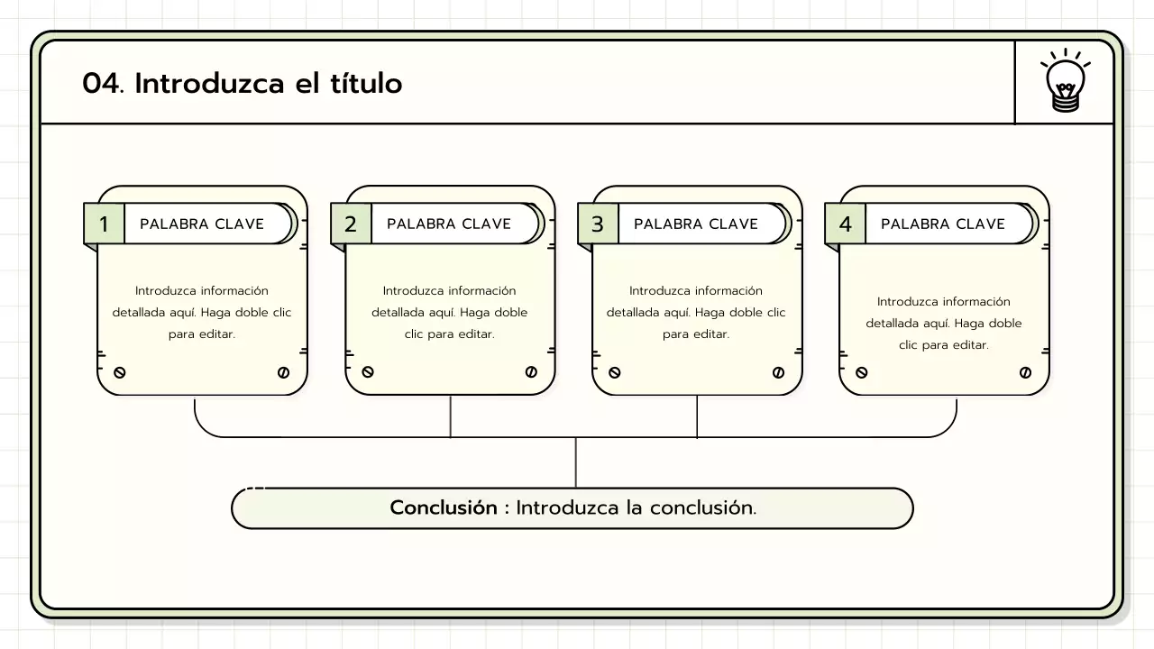 Un kit básico de presentación en amarillo, verde lima y azul