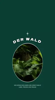 Sentimentales Fotorahmenkonzept in Grün und Weiß für personalisierte Geschenke