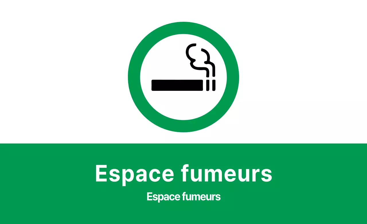 Espace fumeurs