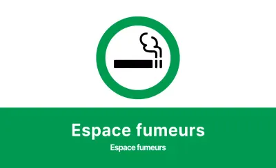 Espace fumeurs