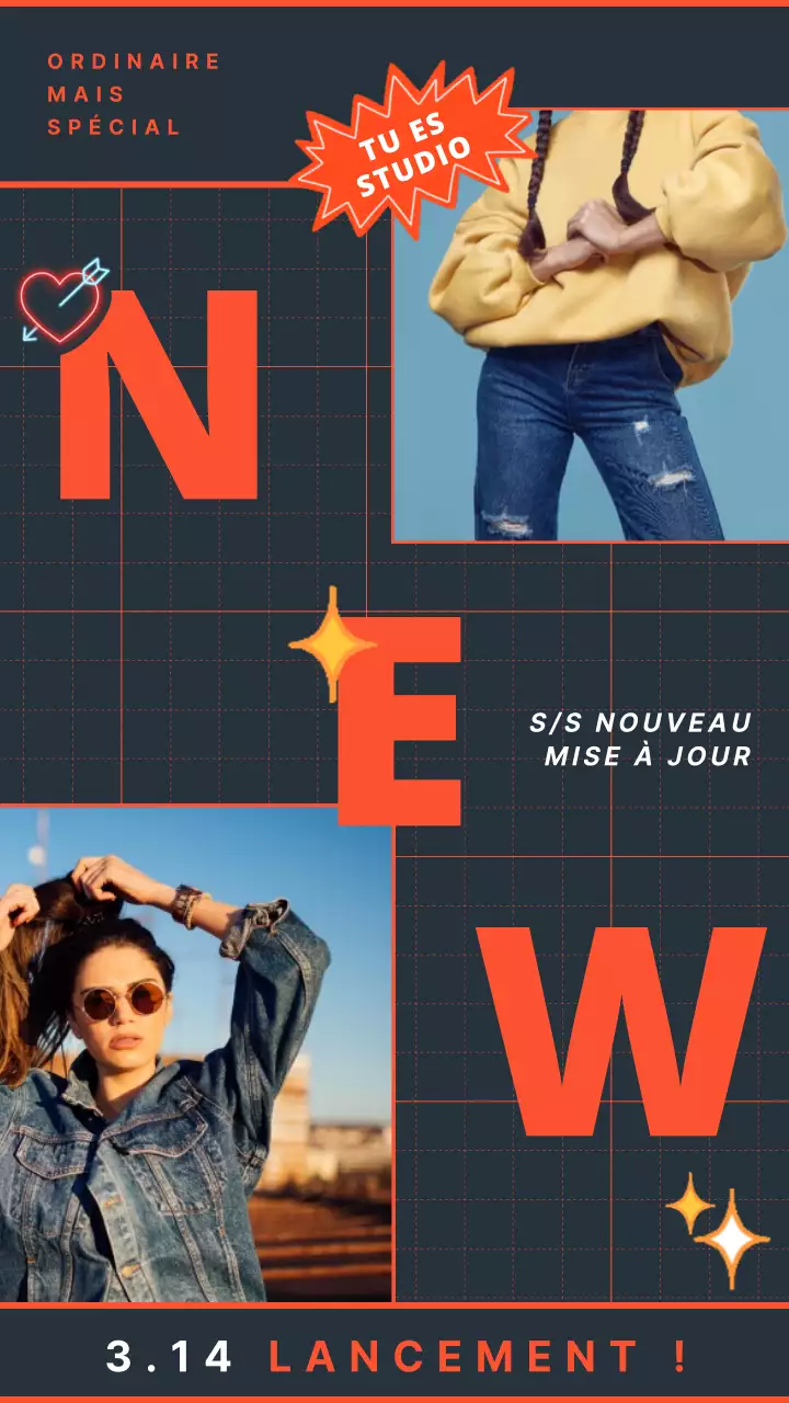 Promotion des nouveaux arrivages dans le style rouge-noir-dacquoise