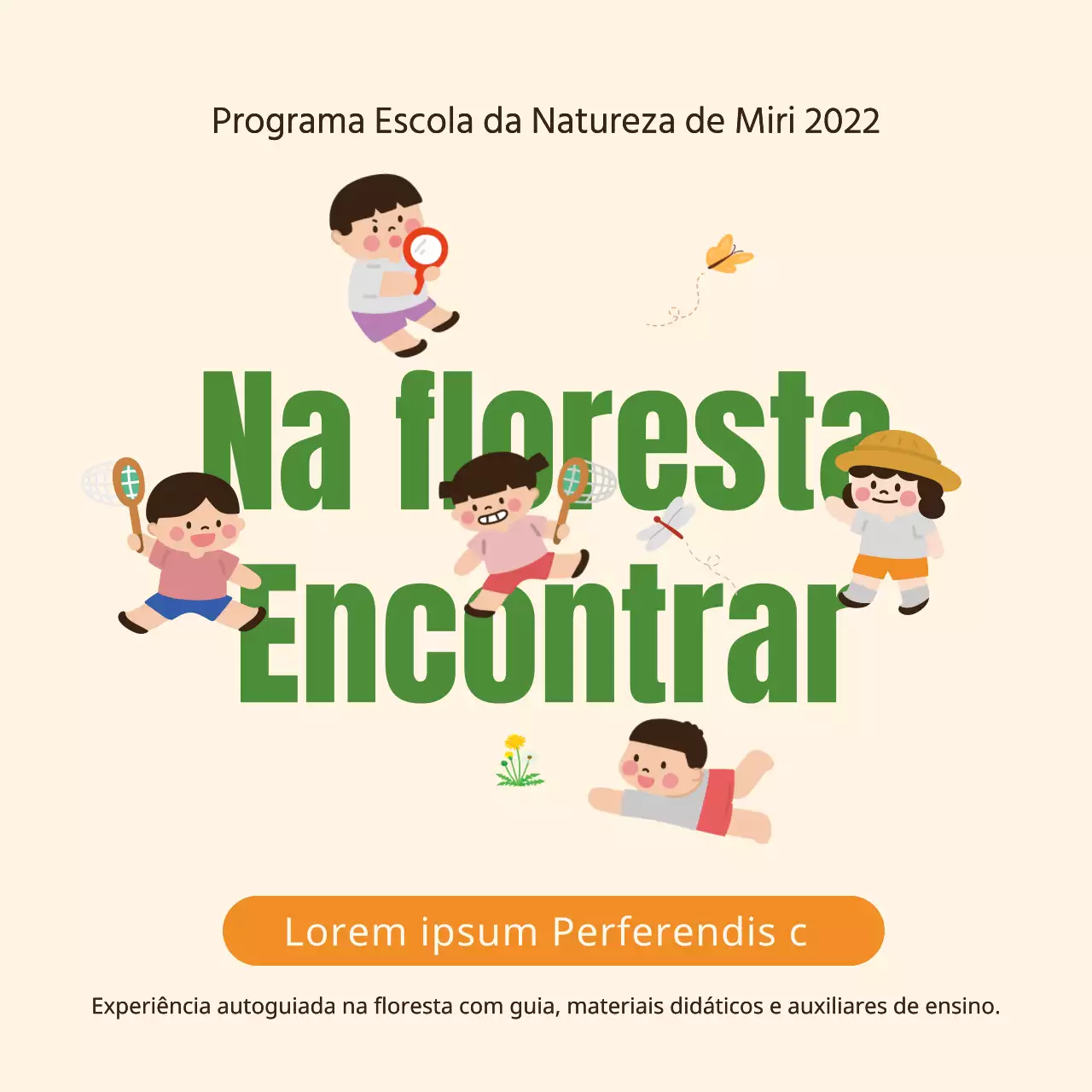 Experiência na Floresta Bonita Redes sociais