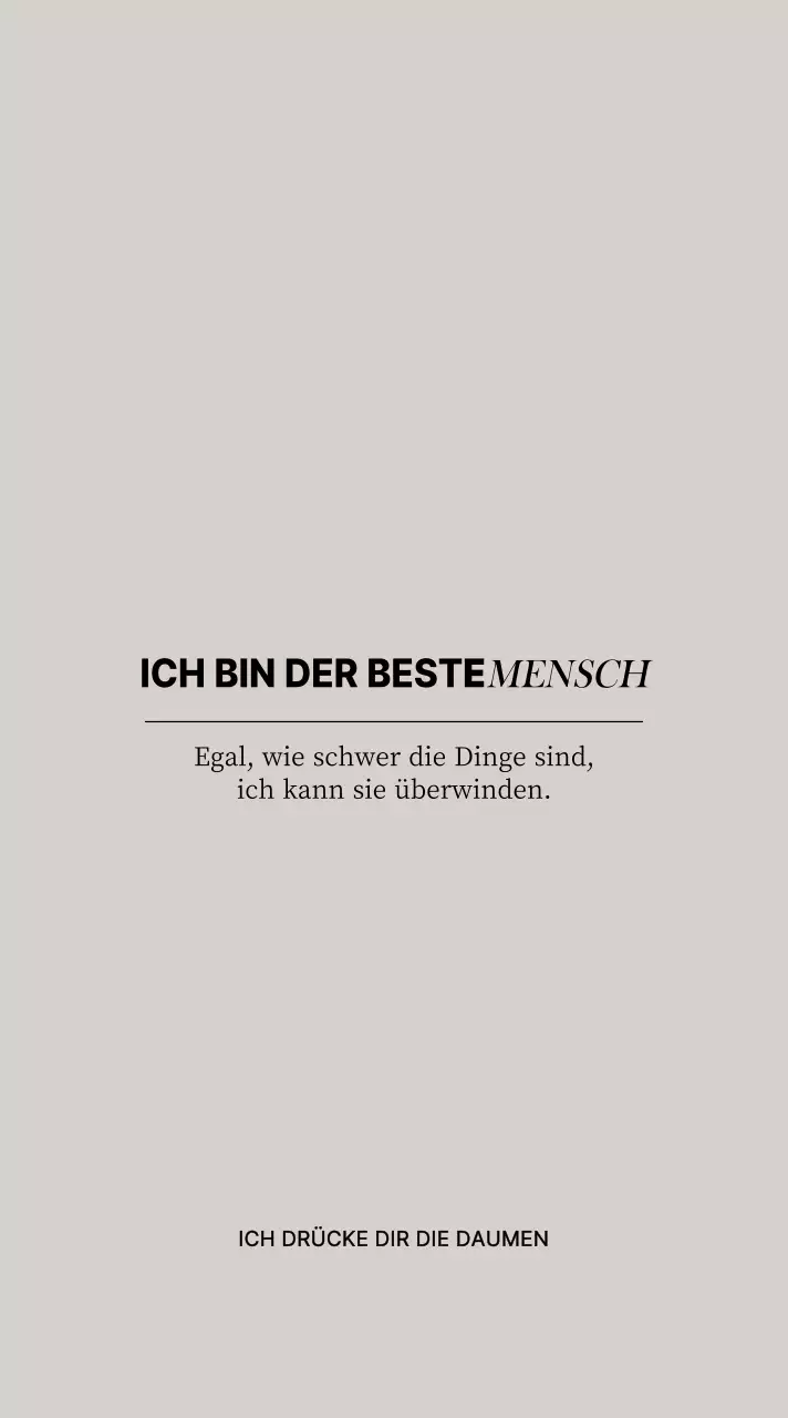 Einfaches Textkonzept mit hellgrauem und schwarzem Beifall