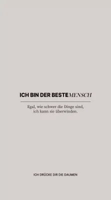 Einfaches Textkonzept mit hellgrauem und schwarzem Beifall