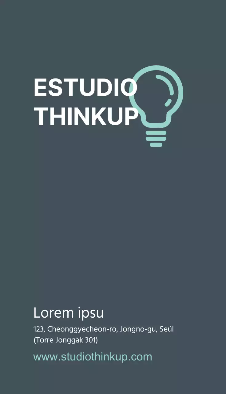 ESTUDIO THINKUP