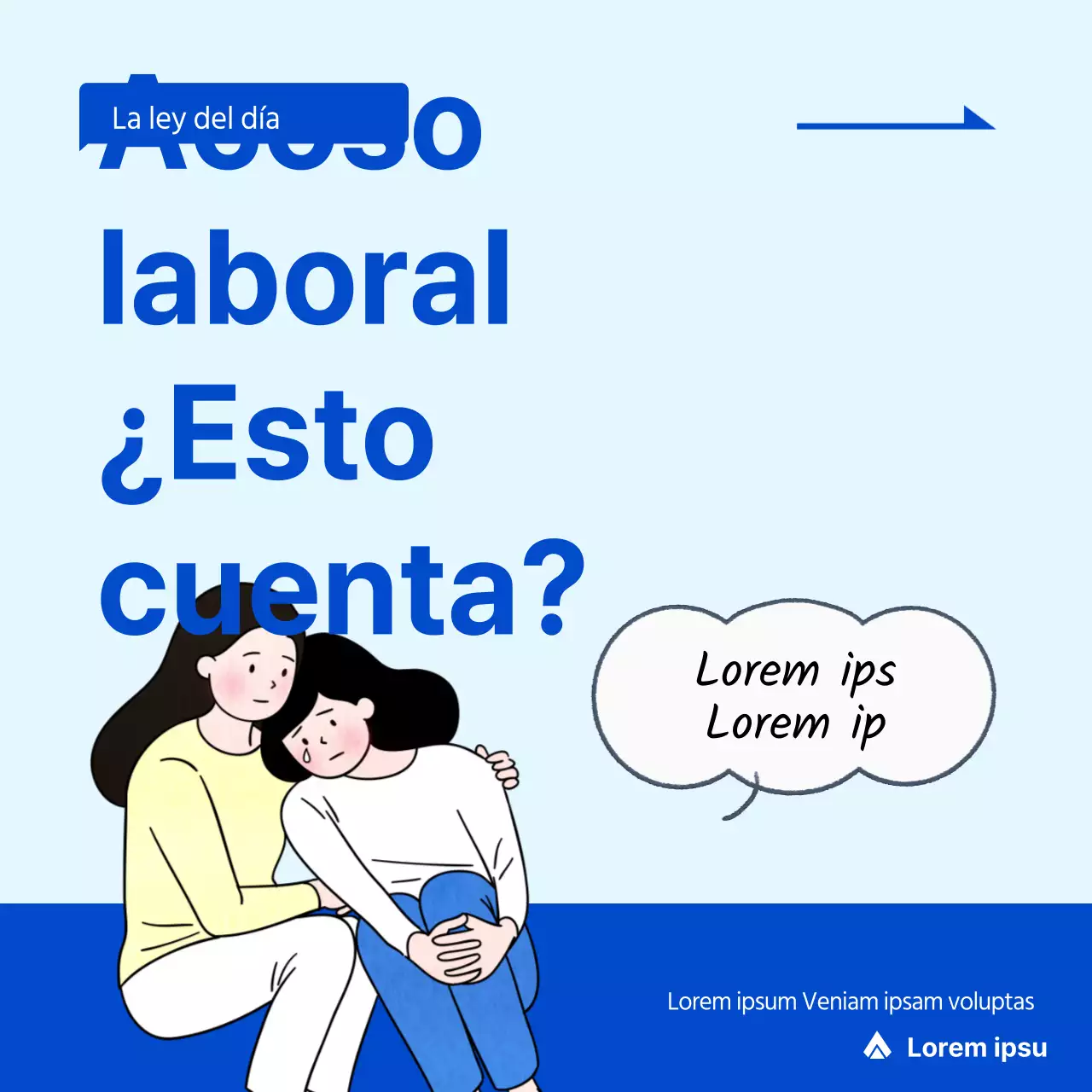 Azul, limpio, información de introducción a casos de Derecho laboral