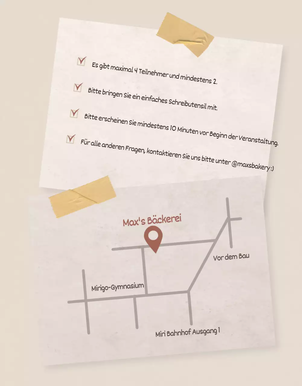 Details zum Bäckereikurs