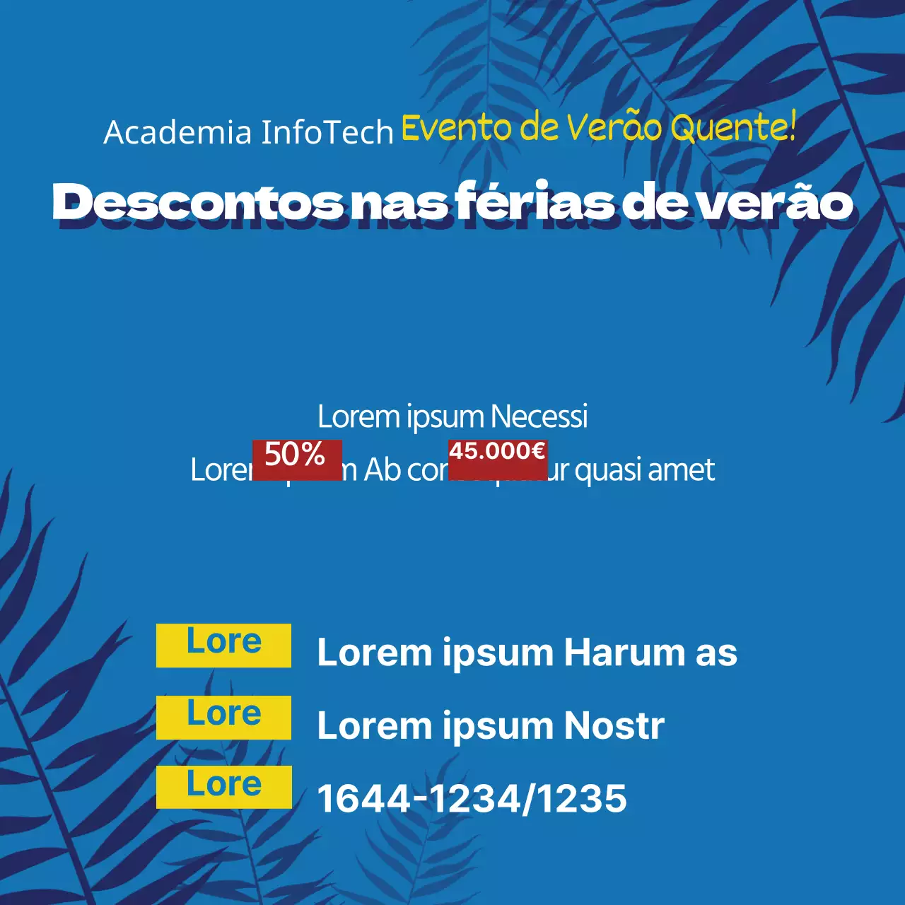 Especiais de férias escolares