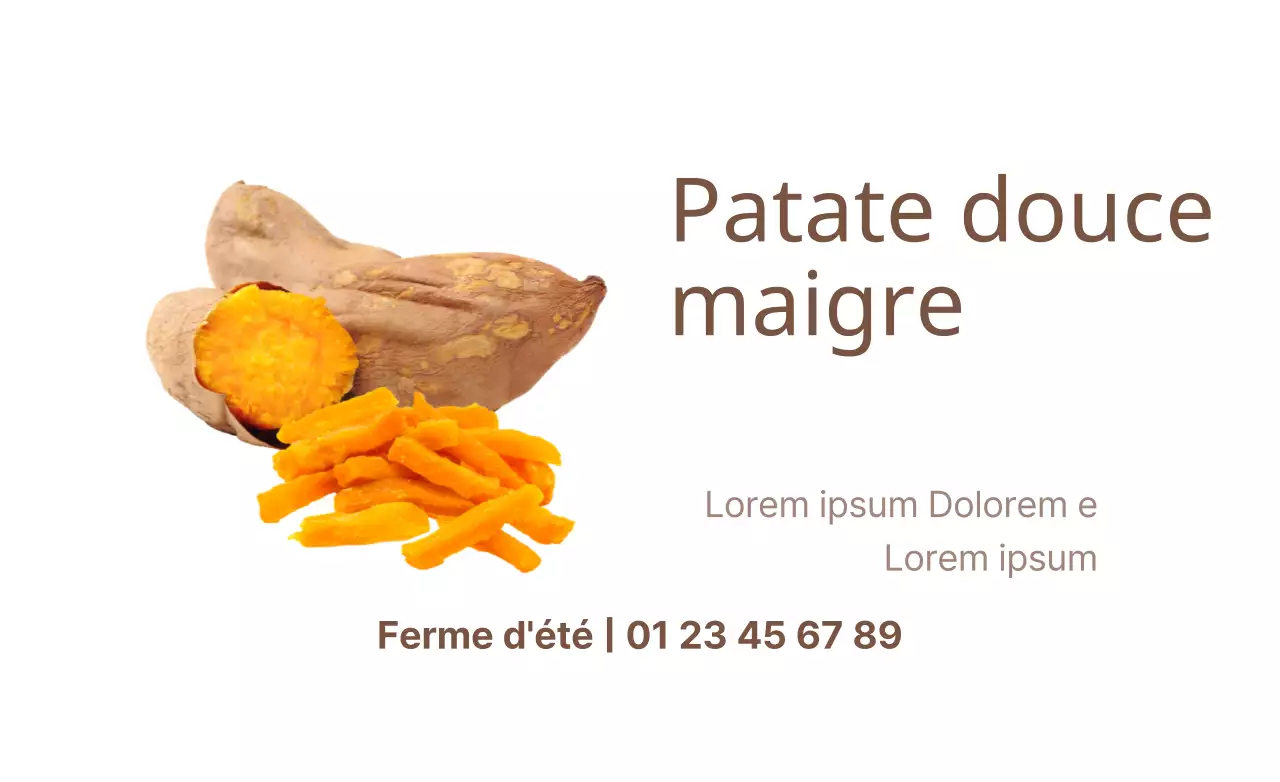 Boulettes de patates douces