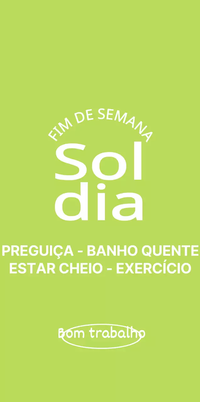 Mercadoria personalizada com um bonito texto verde e branco